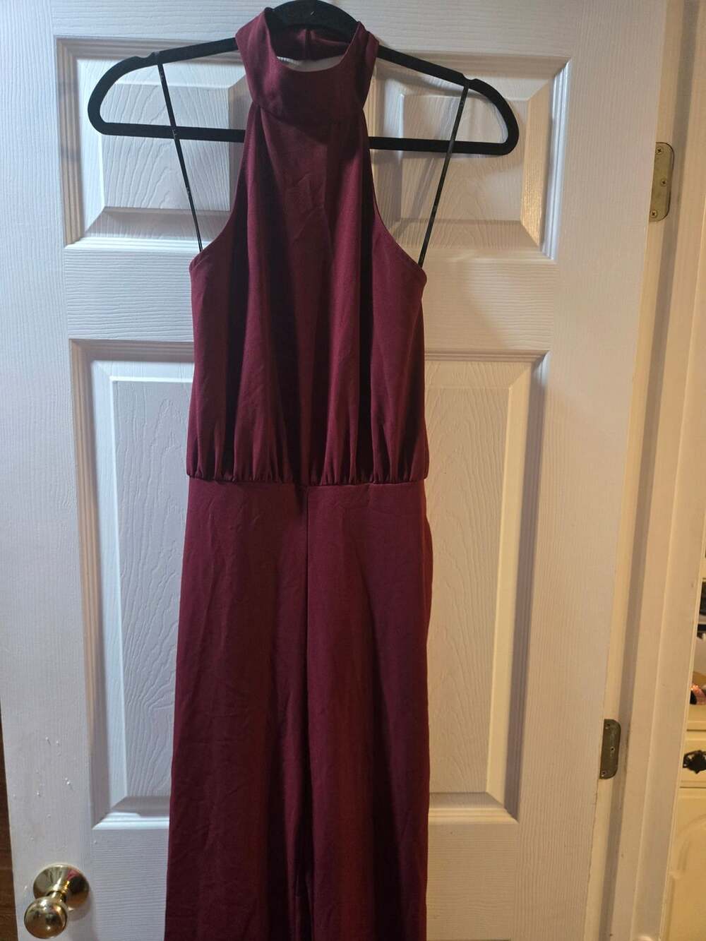 Lulus Moment for Life Wine Red Jumpsuit